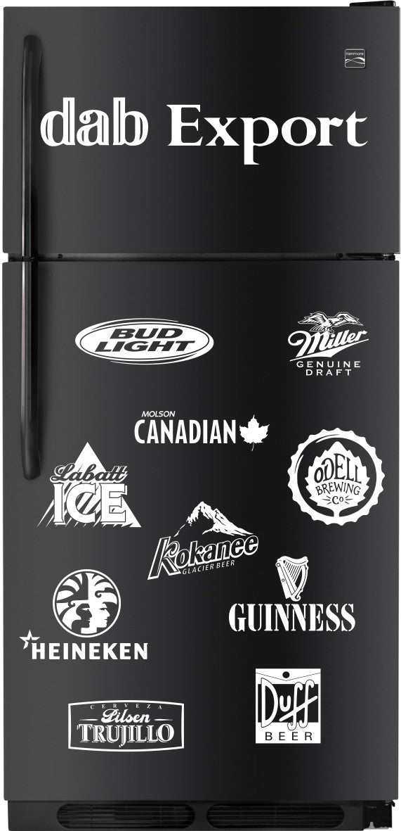 Dab Export decal, beer decal, car decal sticker
