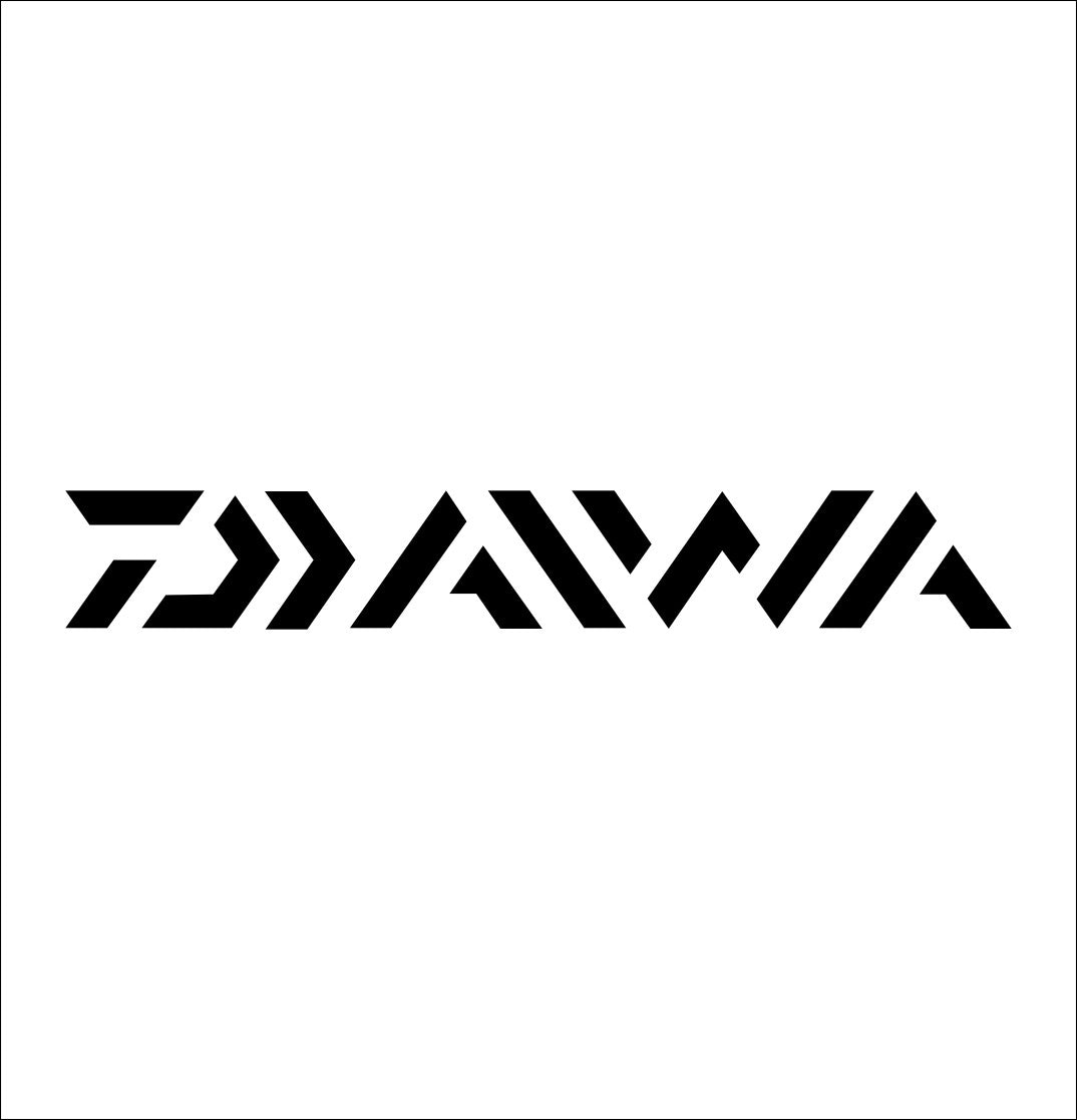Daiwa decal, sticker, hunting fishing decal