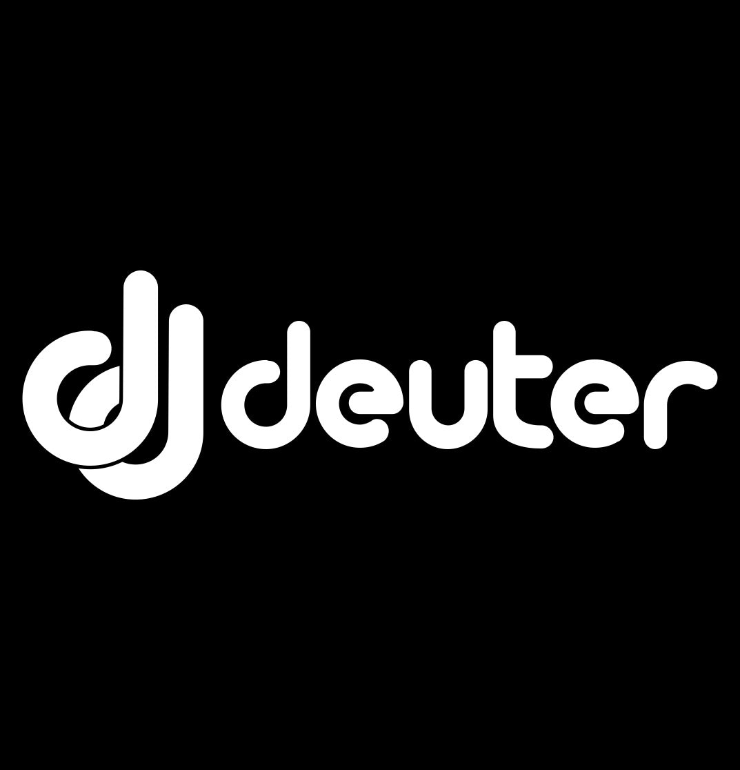 deuter decal, car decal sticker