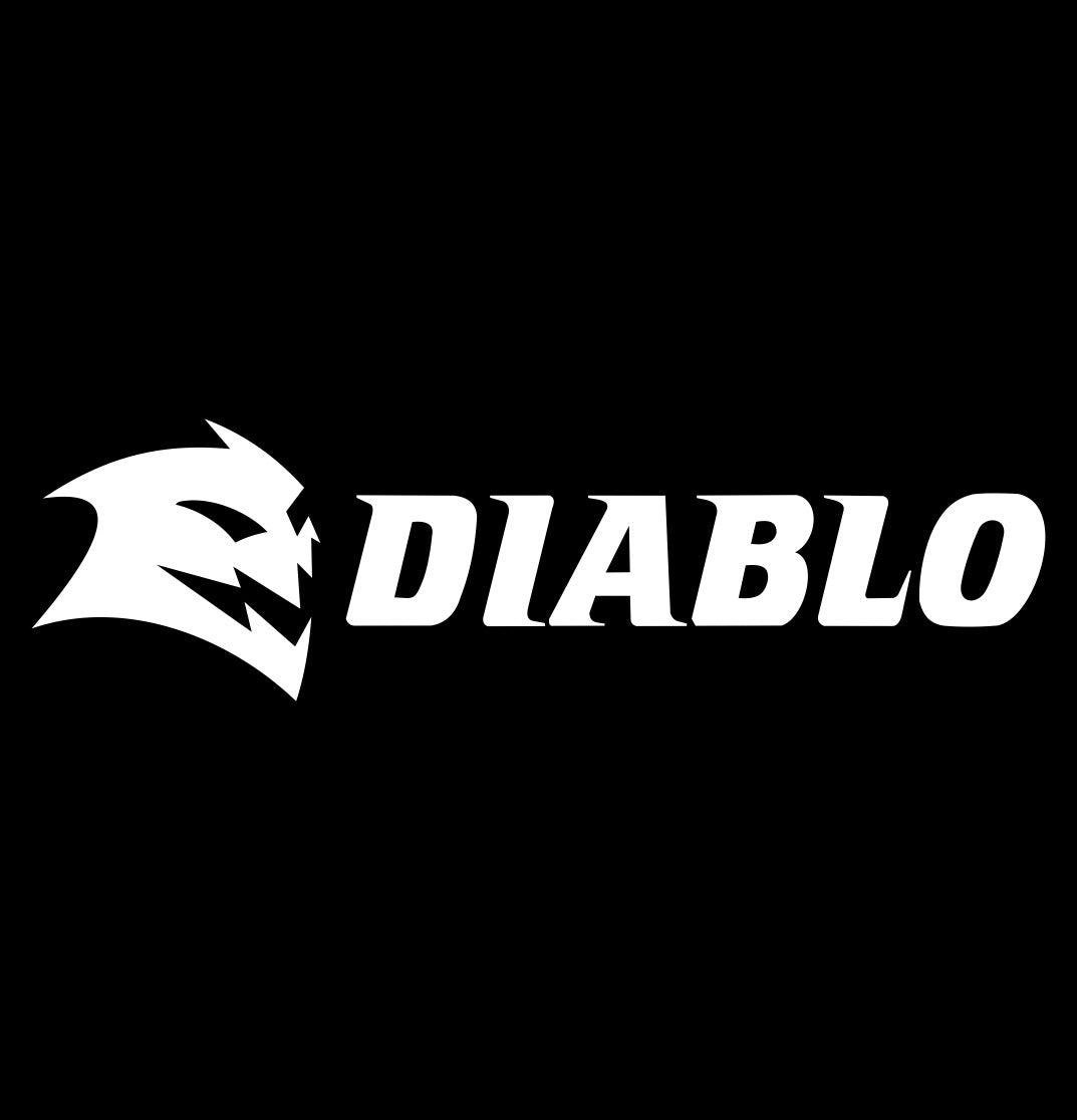 diablo tools decal, car decal sticker
