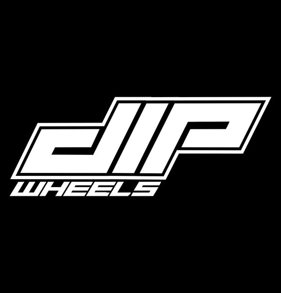 Dip Wheels decal, performance car decal sticker