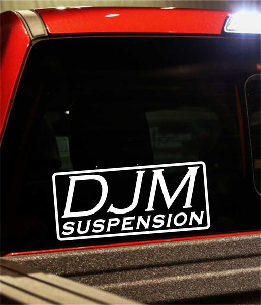 djm suspension performance logo decal - North 49 Decals