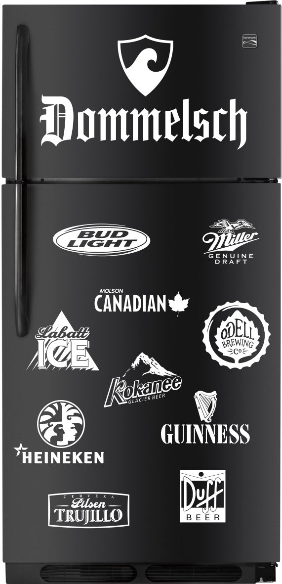 Dommelsch decal, sticker, racing decal