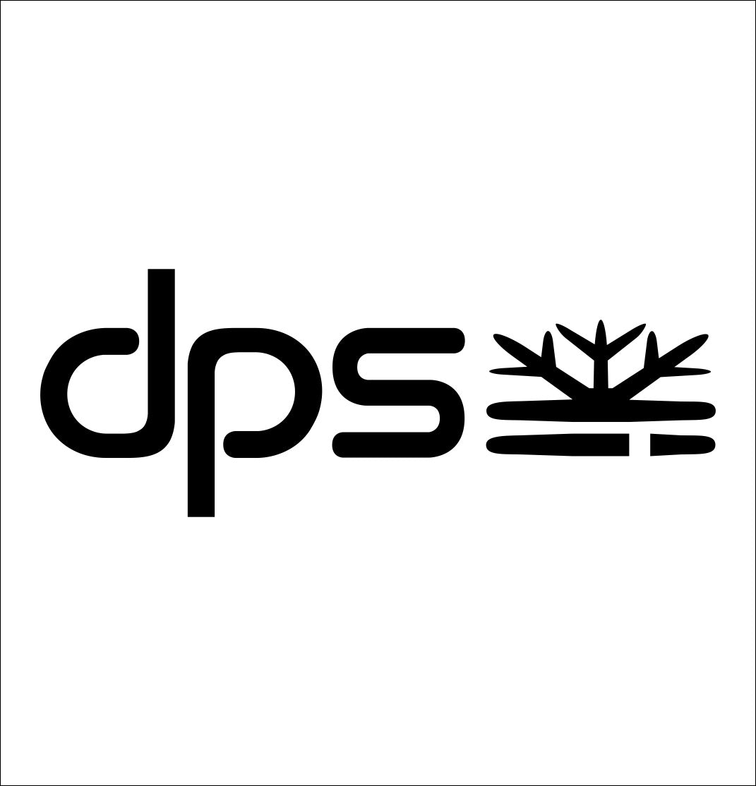 DPS Skis decal, ski snowboard decal, car decal sticker