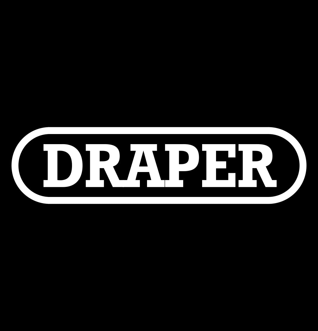 draper tools decal, car decal sticker