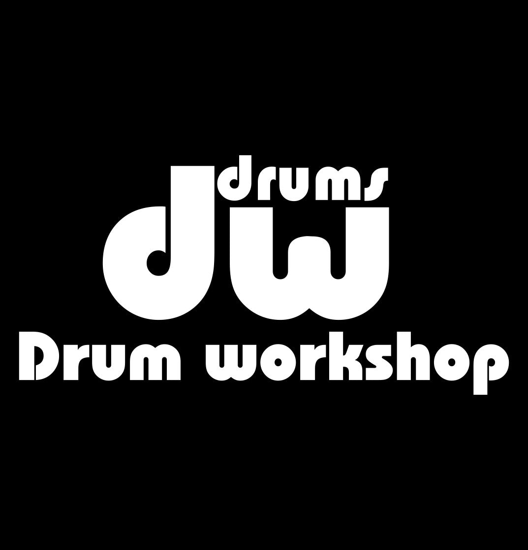 Drum Workshop decal, music instrument decal, car decal sticker