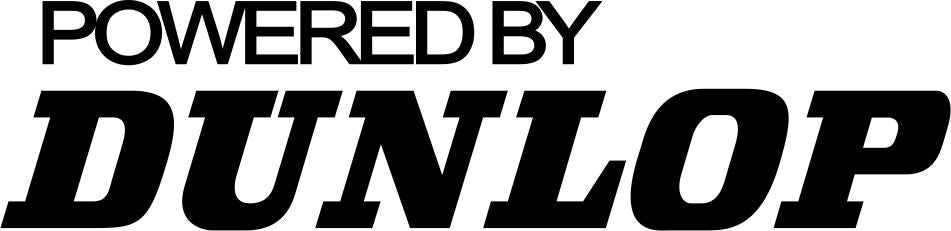 powered by dunlop golf decal - North 49 Decals