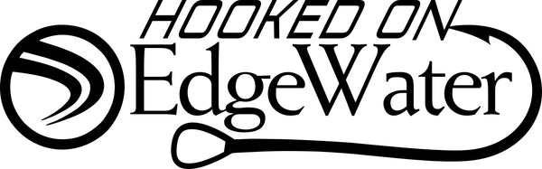 edgewater boats decal, car decal, fishing sticker
