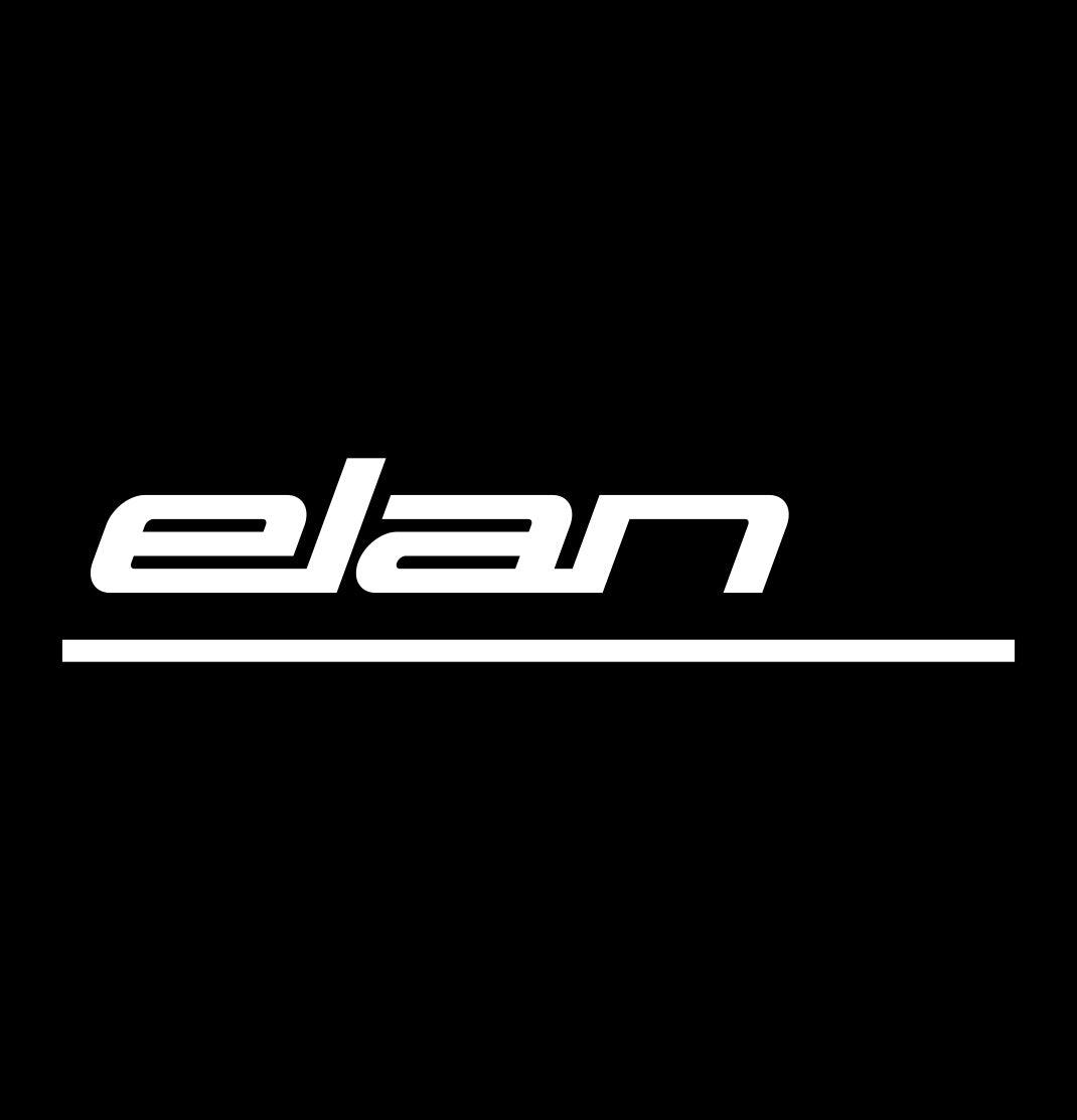 Elan Skis decal, ski snowboard decal, car decal sticker