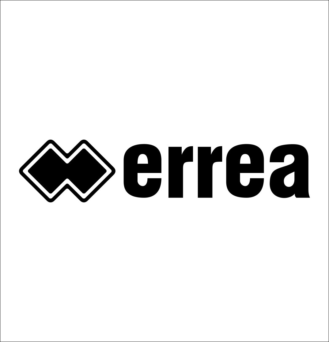 errea decal, car decal sticker