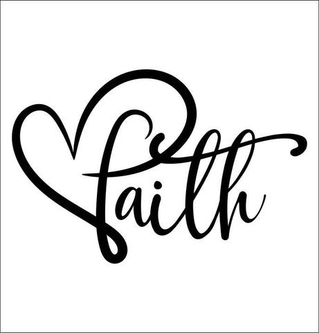 Faith B decal