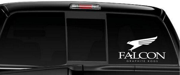 Falcon Rods decal, sticker, car decal
