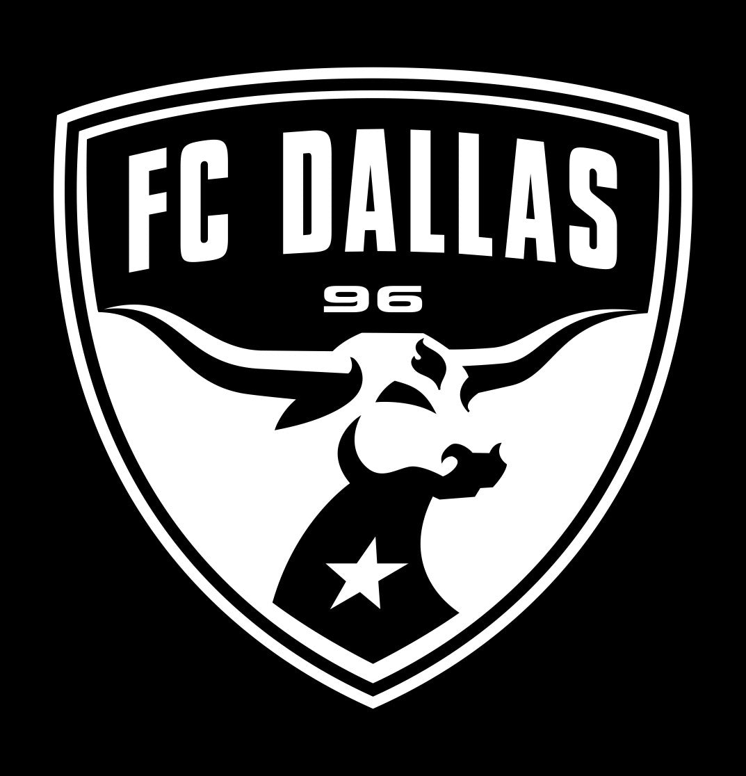 FC Dallas decal, car decal sticker