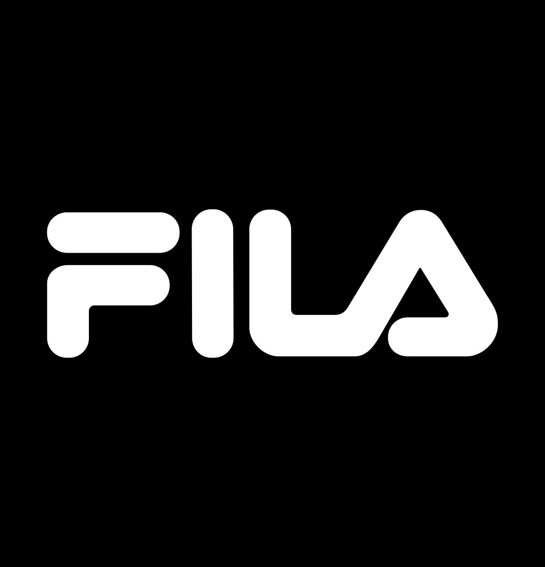 fila decal, car decal sticker