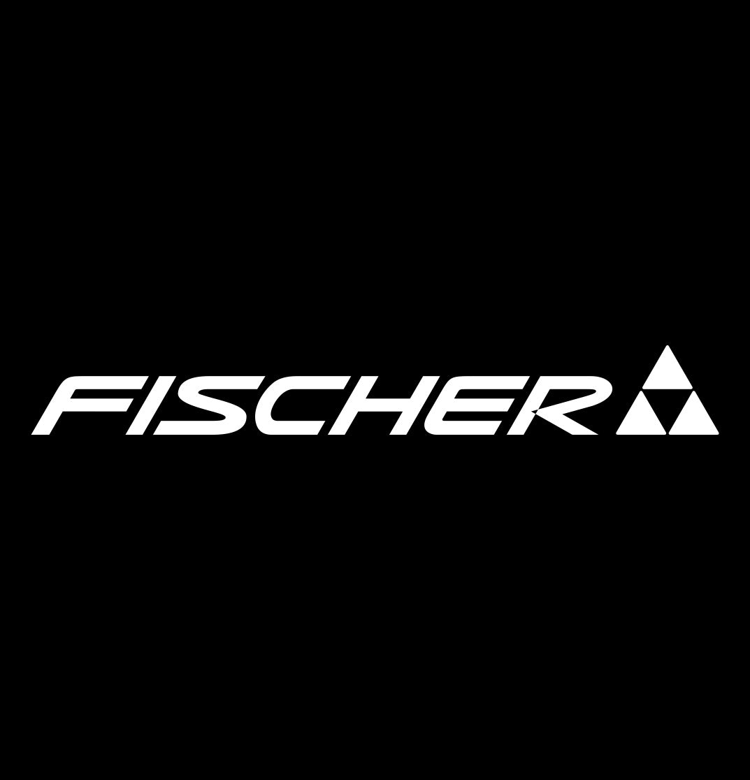 fischer sports decal, car decal sticker