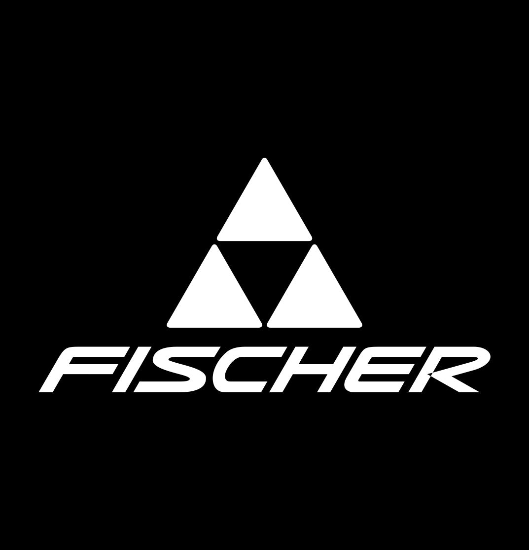 fischer sports decal, car decal sticker