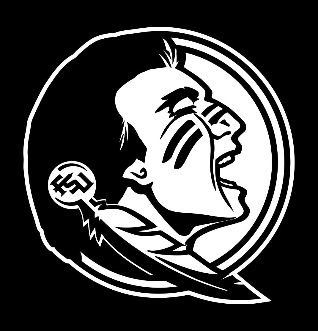 Florida State Seminoles decal, car decal sticker, college football