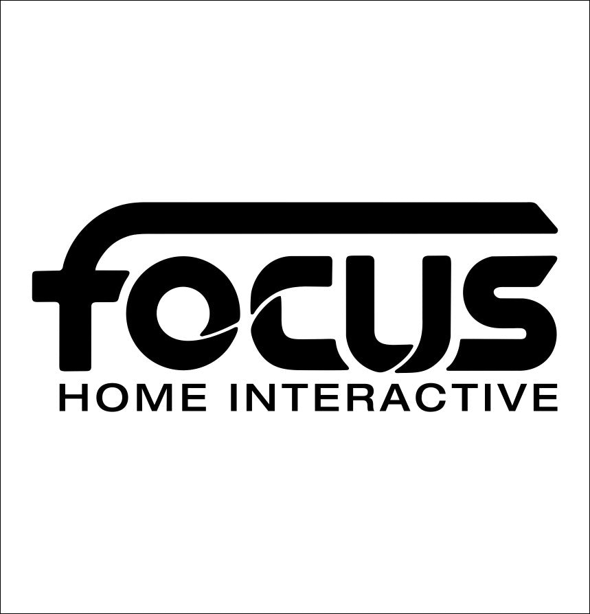 Focus Home Interactive decal, video game decal, sticker, car decal