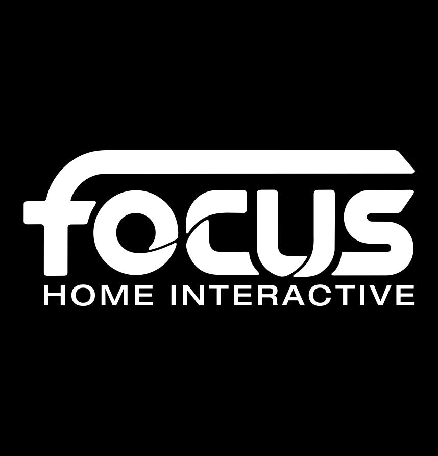 Focus Home Interactive decal, video game decal, sticker, car decal