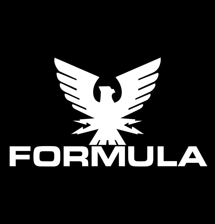 Formula Boats decal, fishing hunting car decal sticker