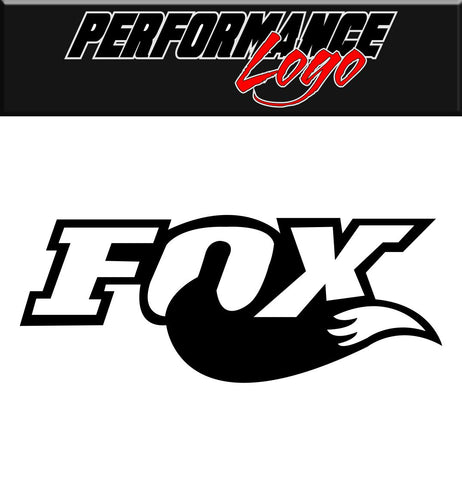 fox performance decal car racing decal sticker