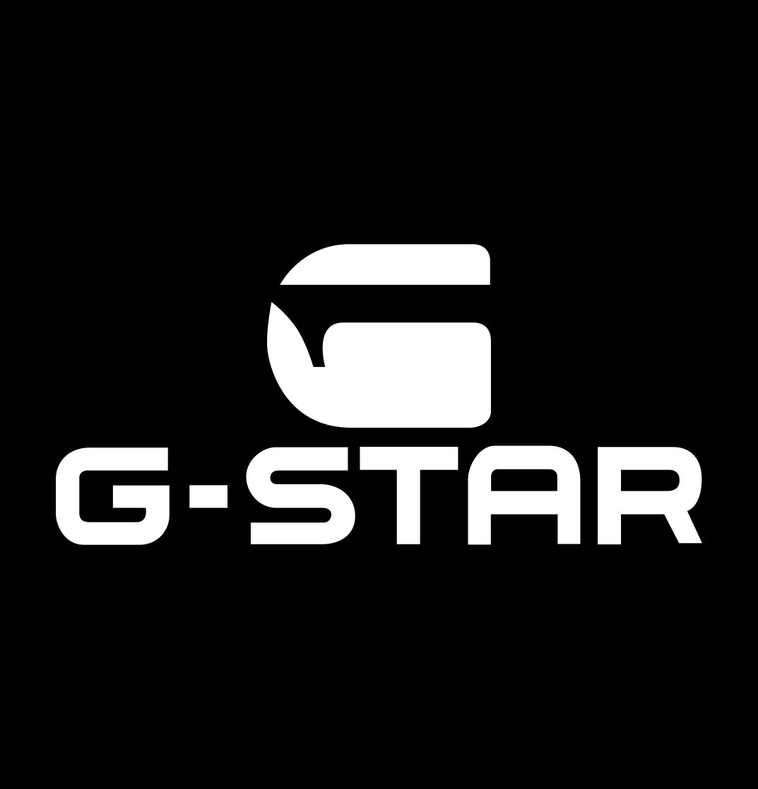 G Star decal, car decal sticker