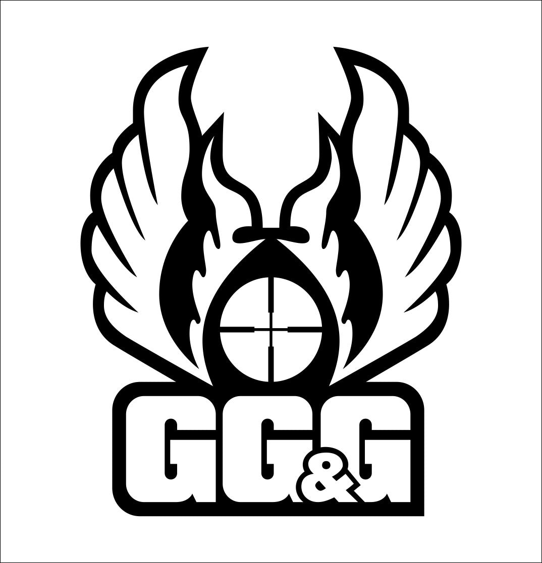 GG&G decal, sticker, firearm decal
