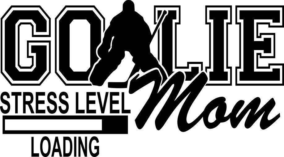 goalie mom hockey decal - North 49 Decals