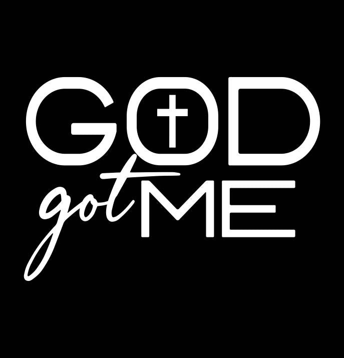 God Got Me decal