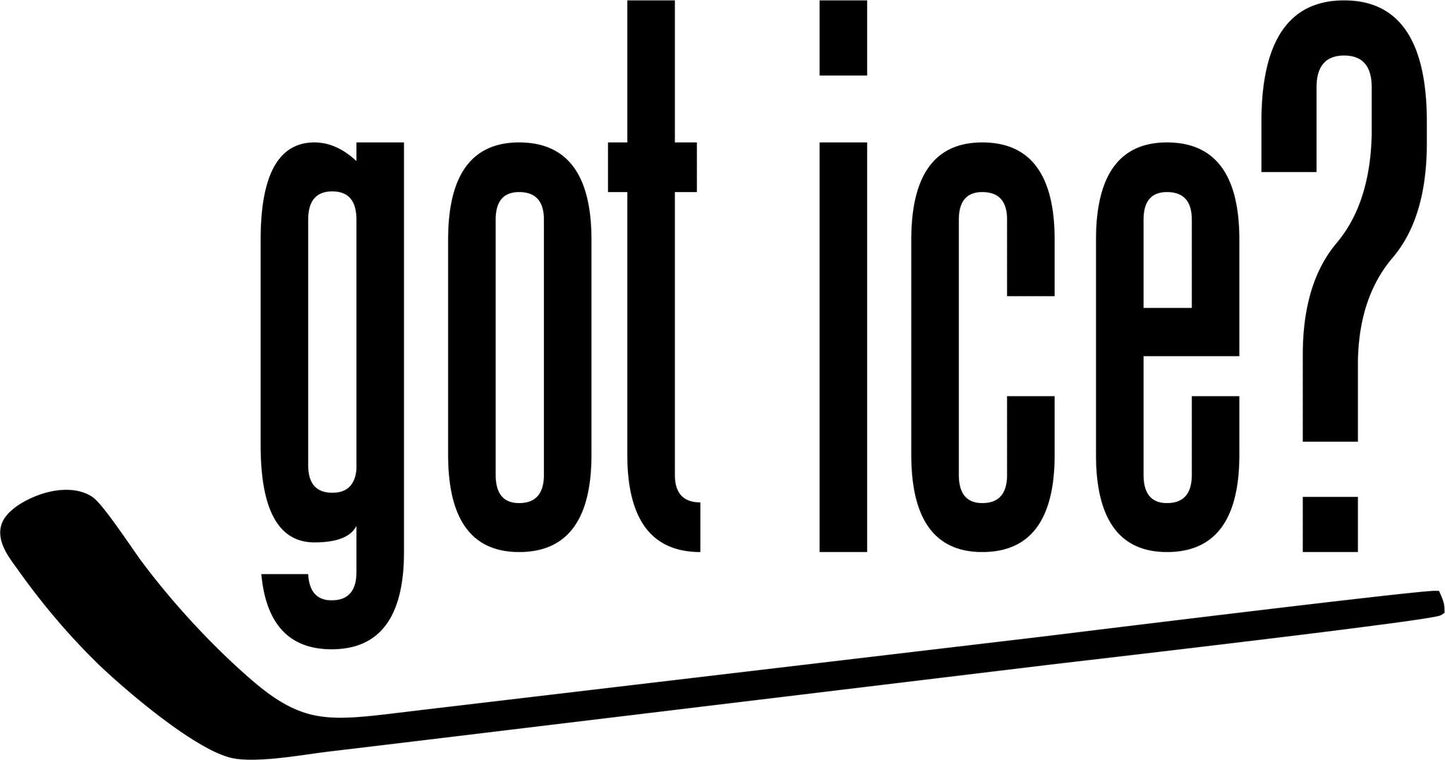 got ice hockey decal - North 49 Decals