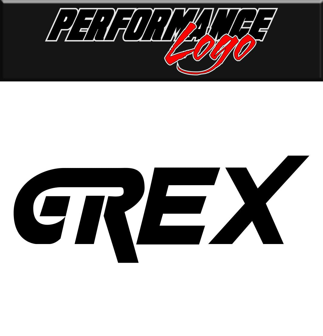 Grex decal performance decal sticker