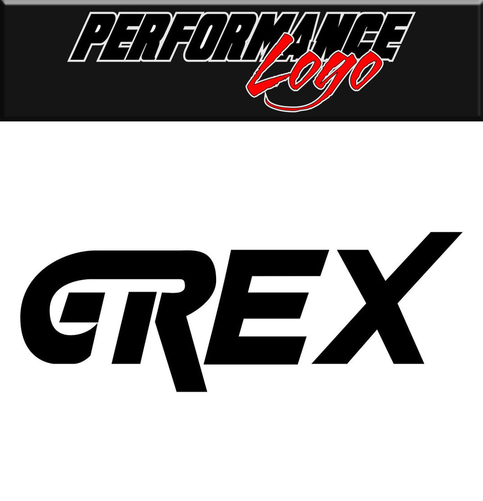 Grex decal performance decal sticker