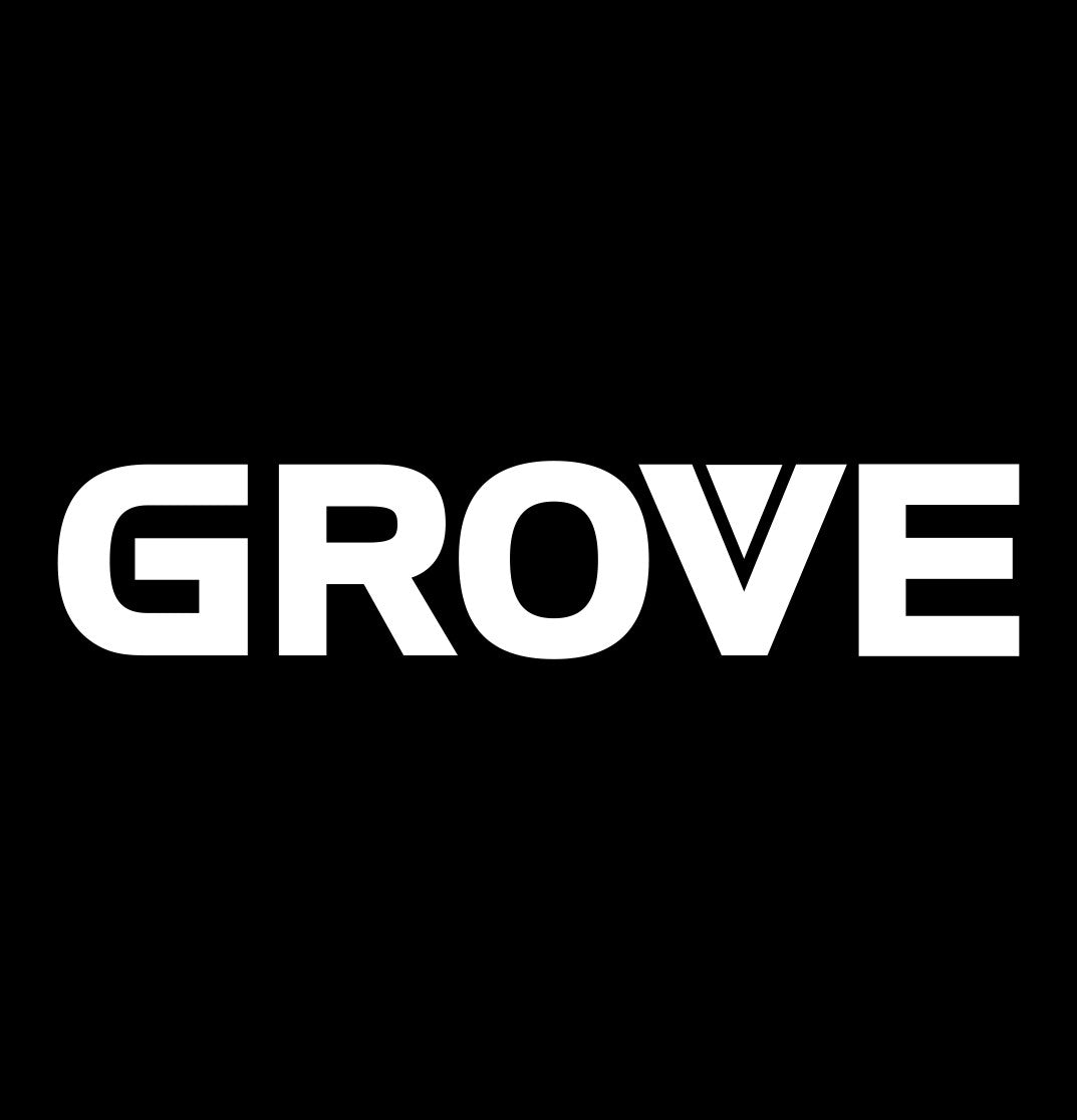 Grove decal, car decal sticker