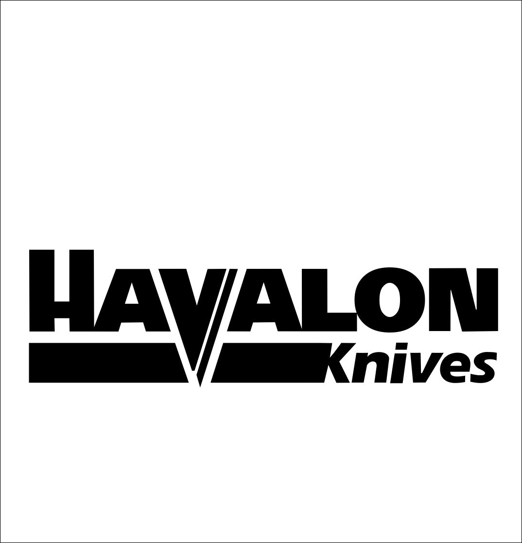 havalon knives decal, sticker, hunting fishing decal, car sticker