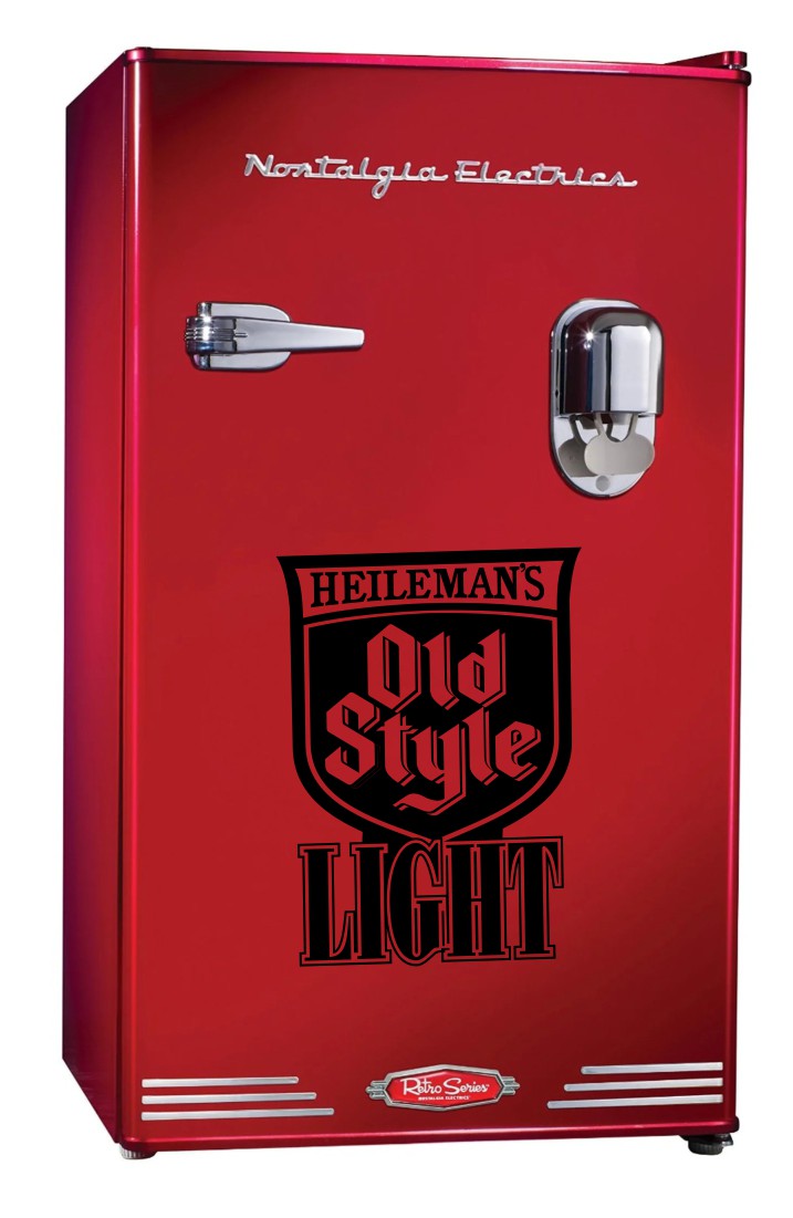 Heileman's Old Style decal, beer decal, car decal sticker