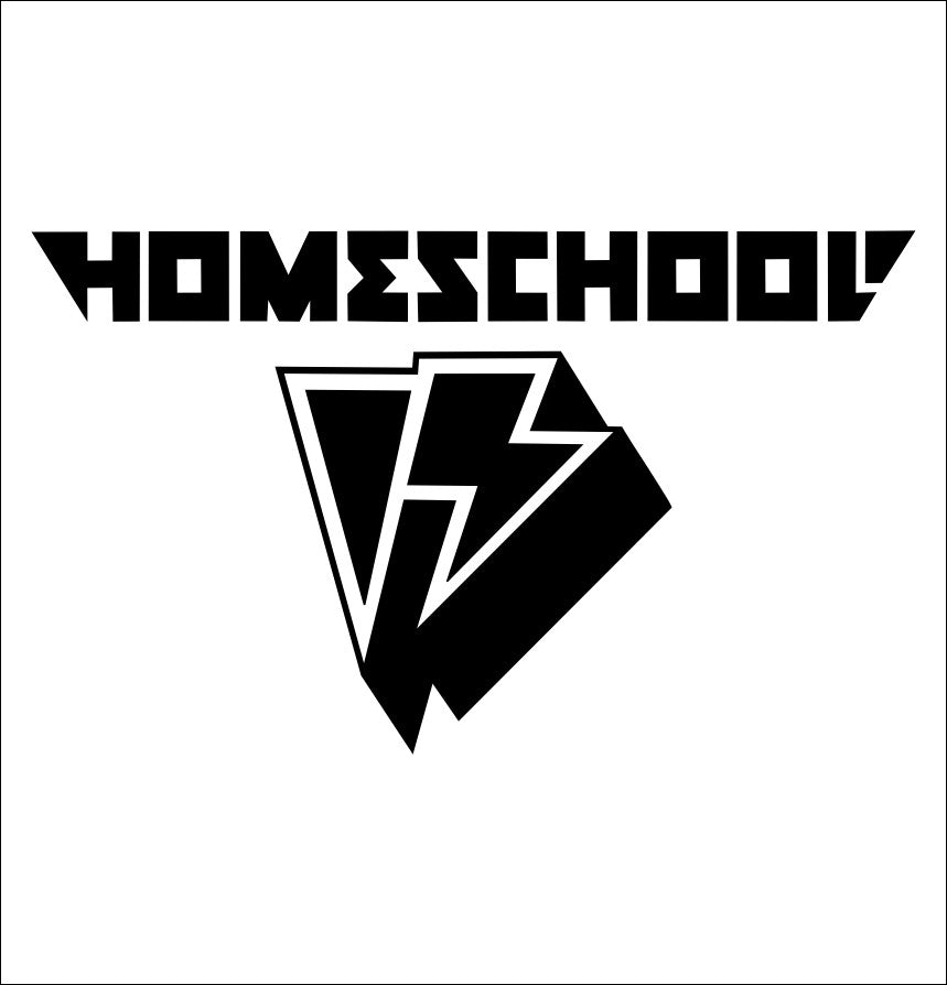 Homeschool Outerwear decal, sticker, ski snowboard decal