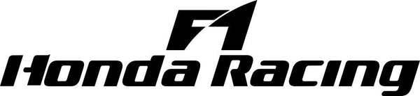 HONDA F1 racing ca decal window sticker