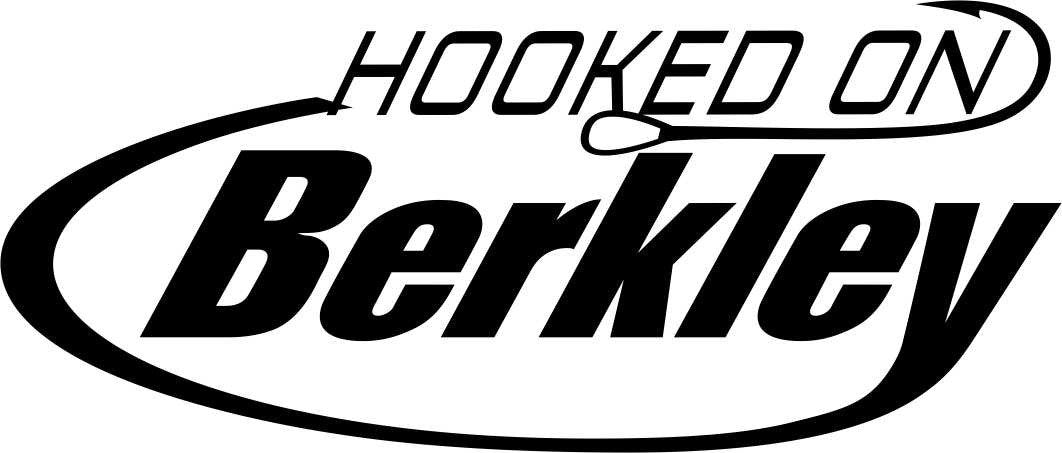 hooked on berkley fishing logo decal - North 49 Decals