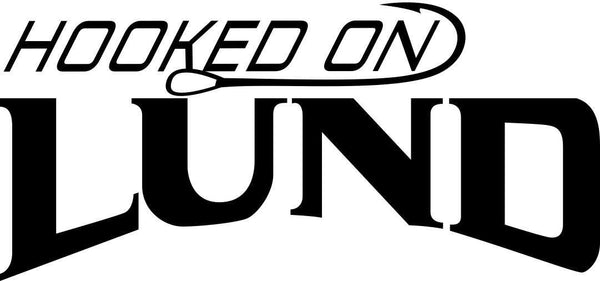hooked on lund decal - North 49 Decals
