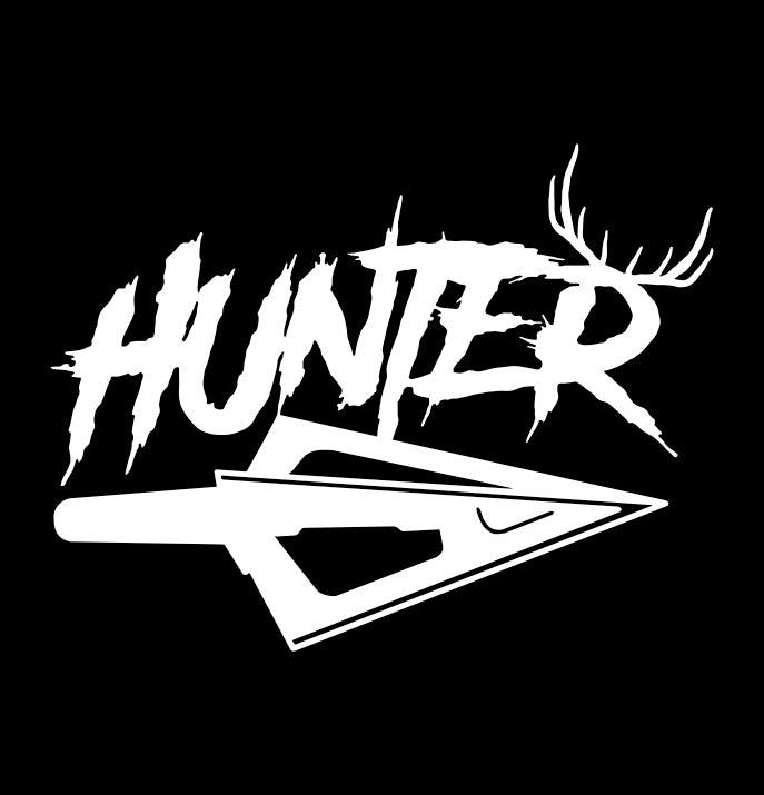 Hunter B hunting decal