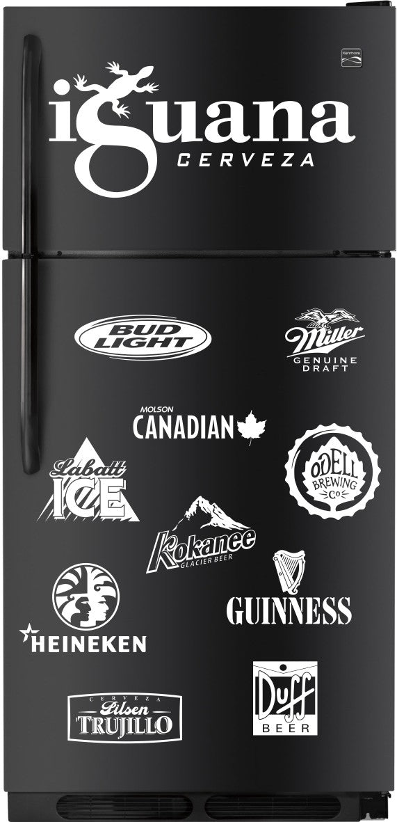 Iguana Beer decal, beer decal, car decal sticker