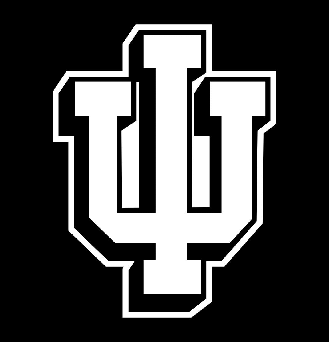 Indiana Hoosiers decal, car decal sticker, college football