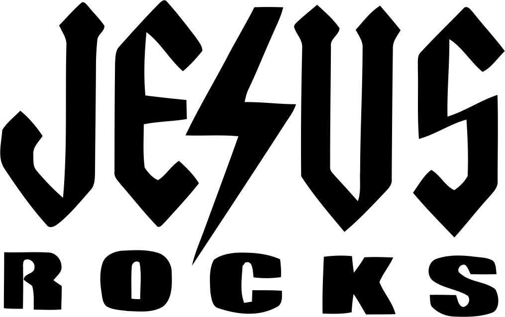 jesus rocks 2 religious decal - North 49 Decals