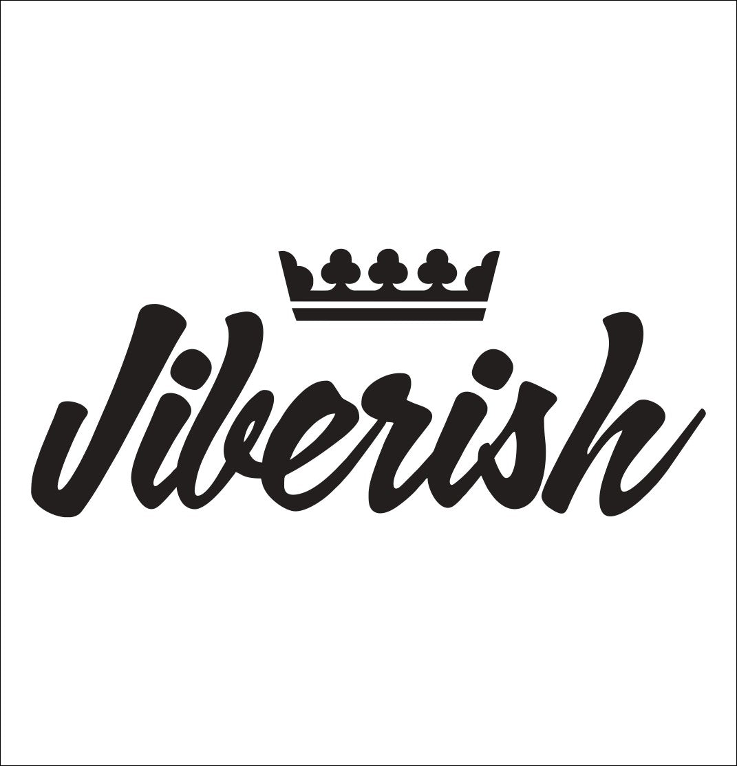 Jiberish Clothing decal