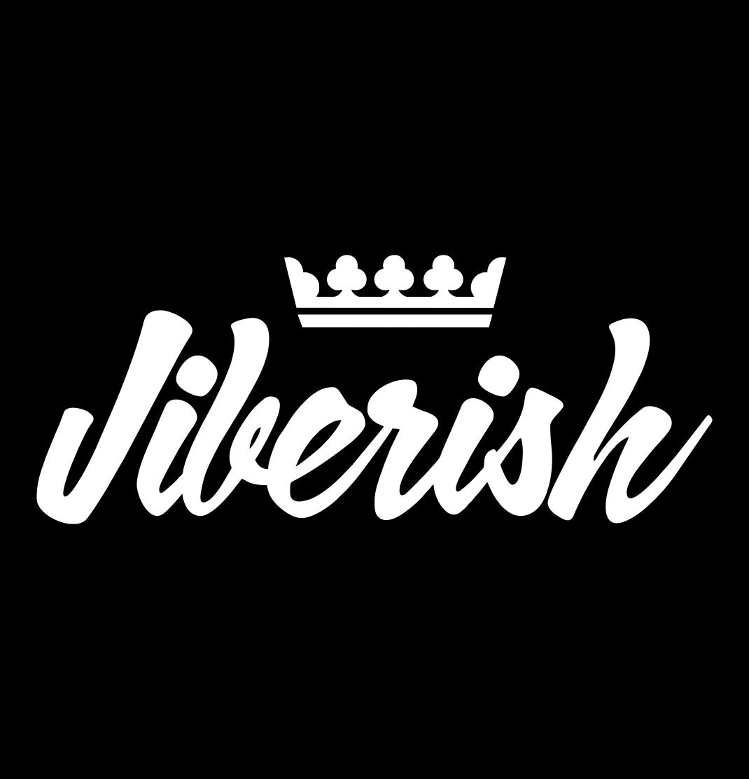 Jiberish Clothing decal