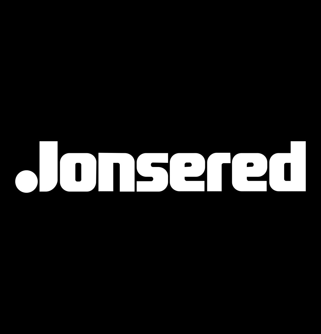 jonsered decal, car decal sticker