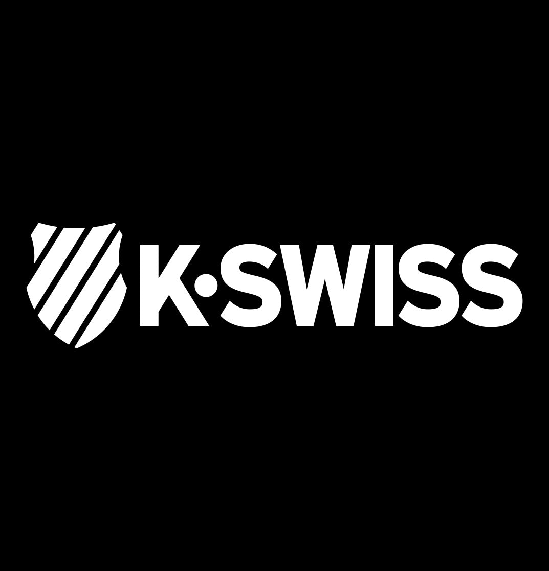 k swiss decal, car decal sticker