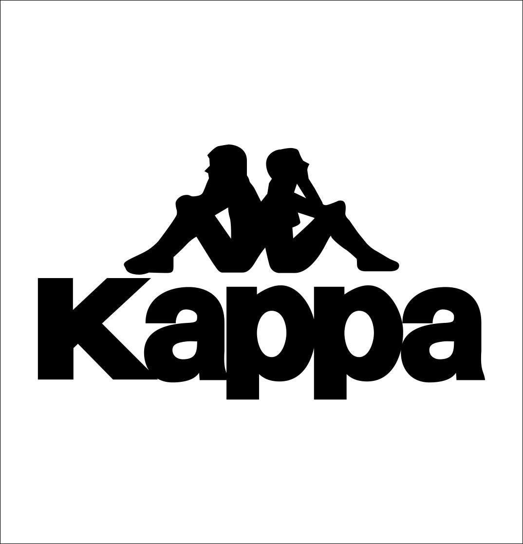 kappa sports decal, car decal sticker