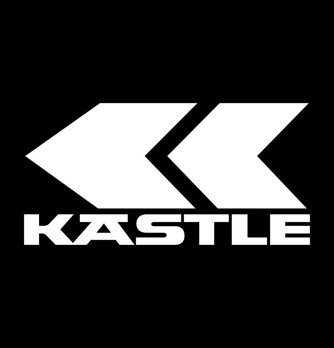 kastle decal, ski snowboard decal, car decal sticker