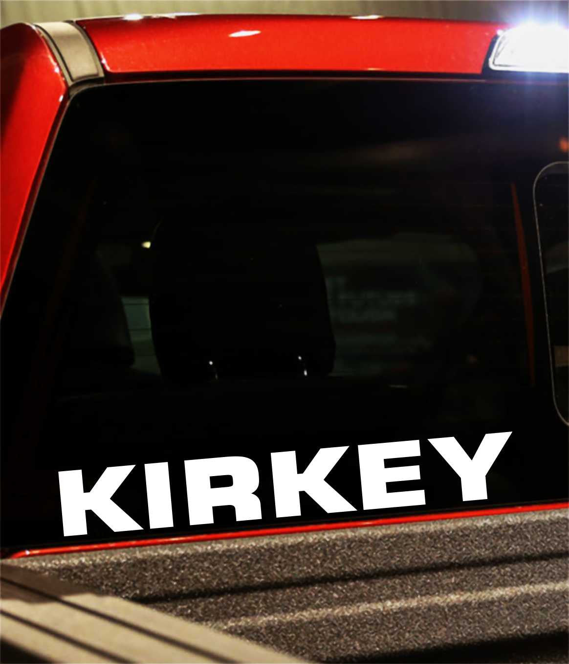 kirkey performance logo decal - North 49 Decals